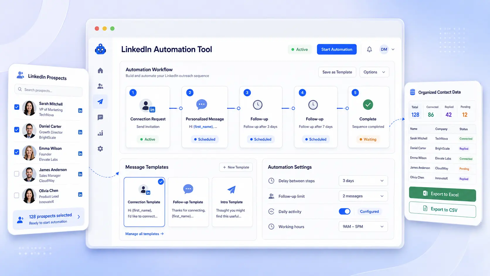 LinkedIn Automation Tool