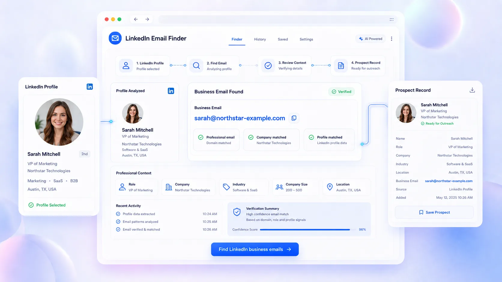 LinkedIn Email Finder