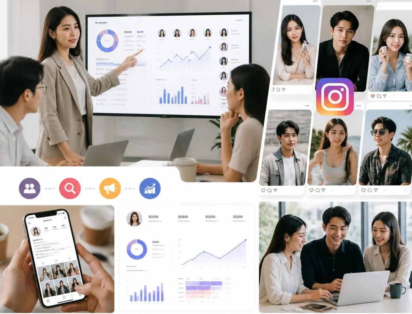 Instagram 达人和 KOL 营销团队
