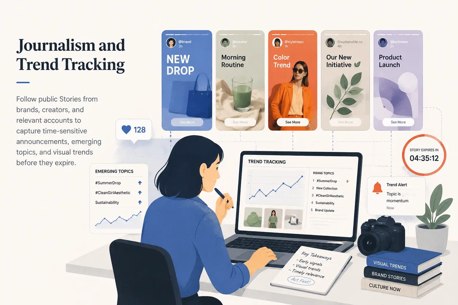 Journalism and Trend Tracking