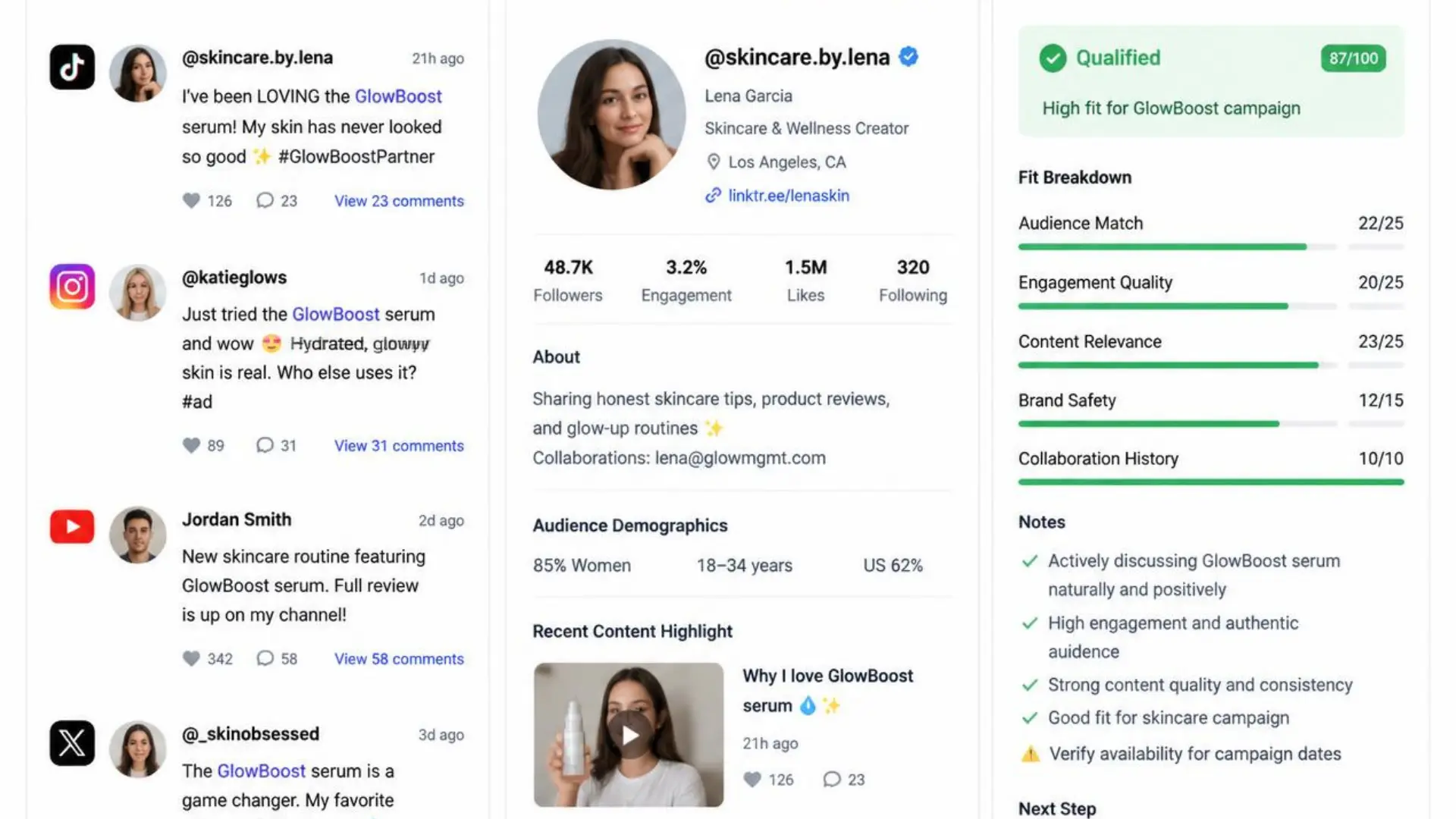 Lead research and qualification with Instagram comment data