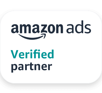Amazon Ads verified partner badge