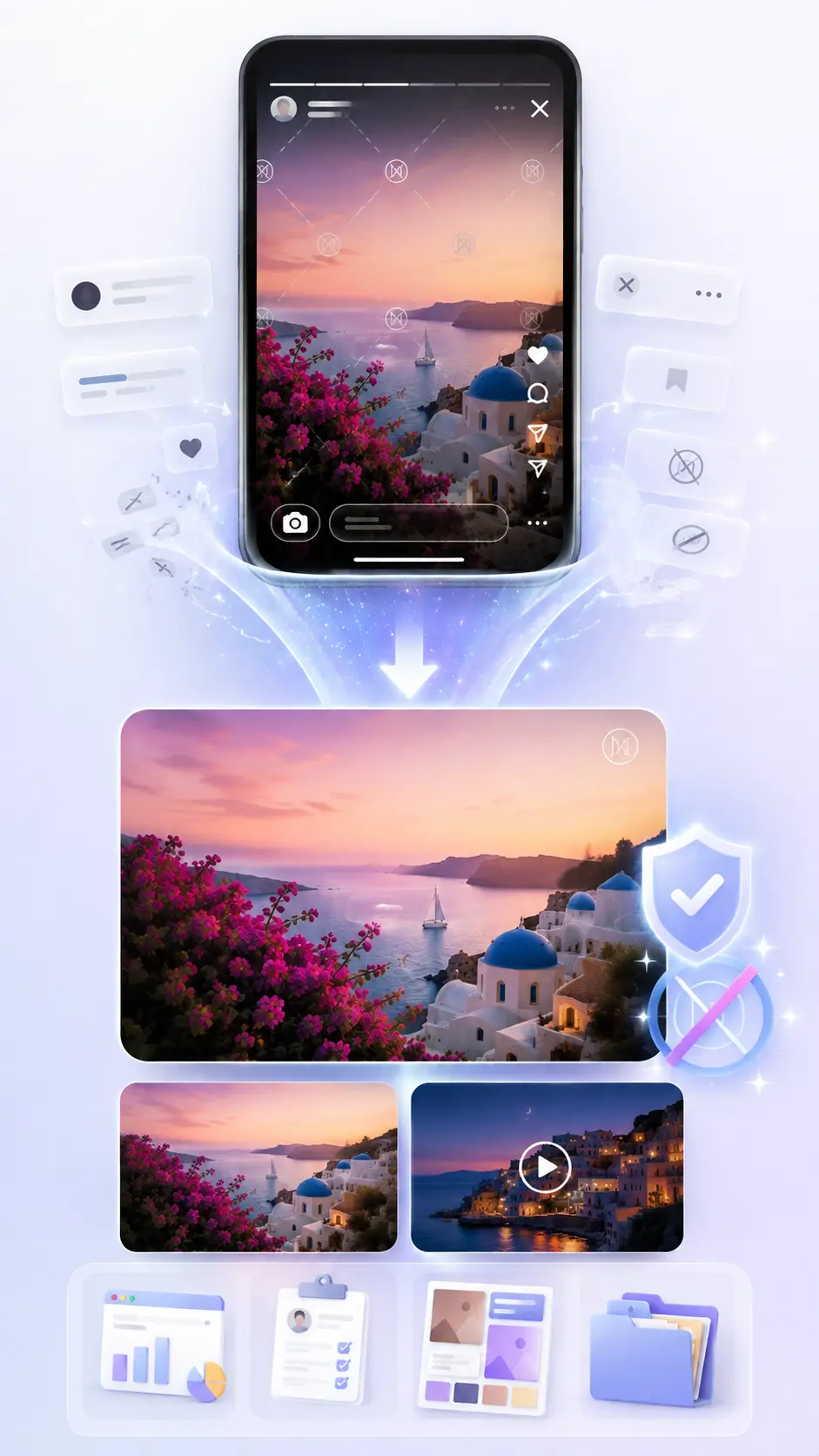 save instagram story without watermark